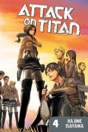 Attack on Titan - Manga Boxset - Season 1 part 1 - volumes 1 t/m 4 - sc - 2018