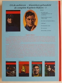 Kapitein Rijkers - complete reeks  delen 1 t/m 5 - hc - 2016