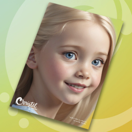Schmink oefenbord Nicole  van Christel Studio A4 Formaat 
