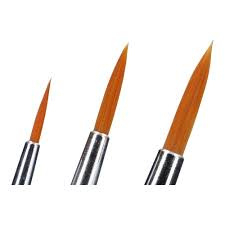 Synthetic brush set nr 2,4,6