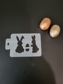 Pasen Schmink sjabloon