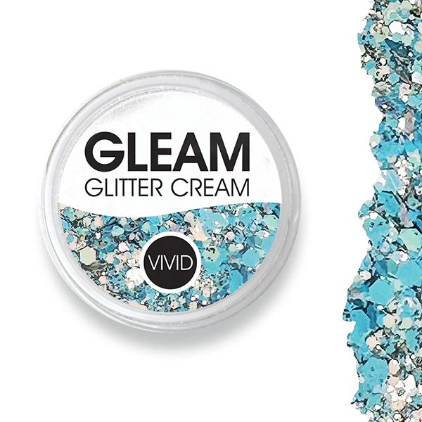 Vivid Gleam Glitter Cream Bluebell 30 gram