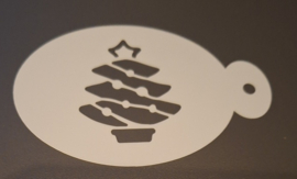 Kerstboom 9 x 7 cm