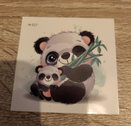 Water Tattoo Panda  M-017