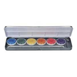 Superstar Aqua Face- and Bodypaint Luxery Summer Festival palette 6 colours