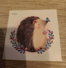 Water Tattoo Egel M-015