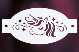 PXP Unicorn schmink stencil