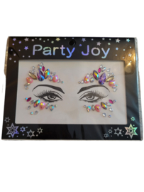 Party Joy Face Jewels Dubble Eye