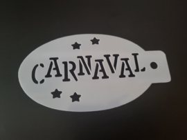 Carnaval  schmink sjablonen eigen merk