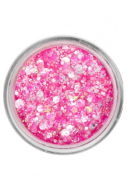 PXP CHUNKY GLITTER CREAM NEON PINK CANDY 10 ML