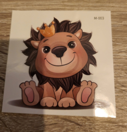 Water Tattoo Leeuw M-003