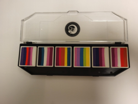 Cameleon Colorblock-palet SOKKERTANTES-2   6x 10 gr. (Nieuw)