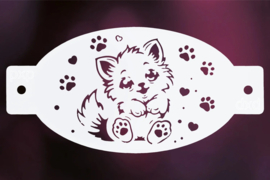 PXP Cuddly Kitten schmink stencil