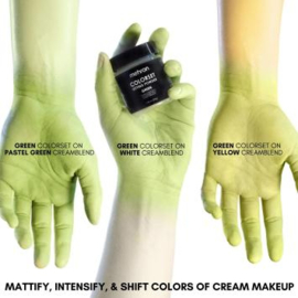 Mehron Colorset Setting Powder - Green  24 gram