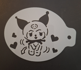 Sanrio -01 Schmink Stencil  10 x 8 cm