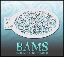 Bam 2028 Schmink Stencil