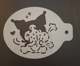 Sanrio -07 Schmink Stencil  10 x 8 cm