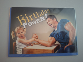 Wenskaart Verjaardag-10  incl. brievenbus verzending