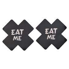 Tepel Stickers - Tepel Cover - 1 paar - Eat me