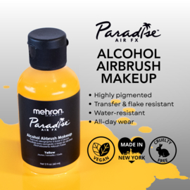 Mehron Airbrush Paradise Air FX - Yellow 