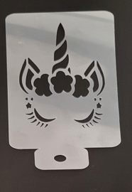 Unicorn Flower  schmink  Sjabloon  Eigen merk