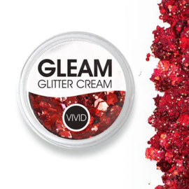Vivid Gleam Glitter Cream Cardinal 7,5 gram