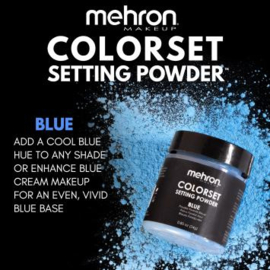 Mehron Colorset Setting Powder - Blue 24 gram