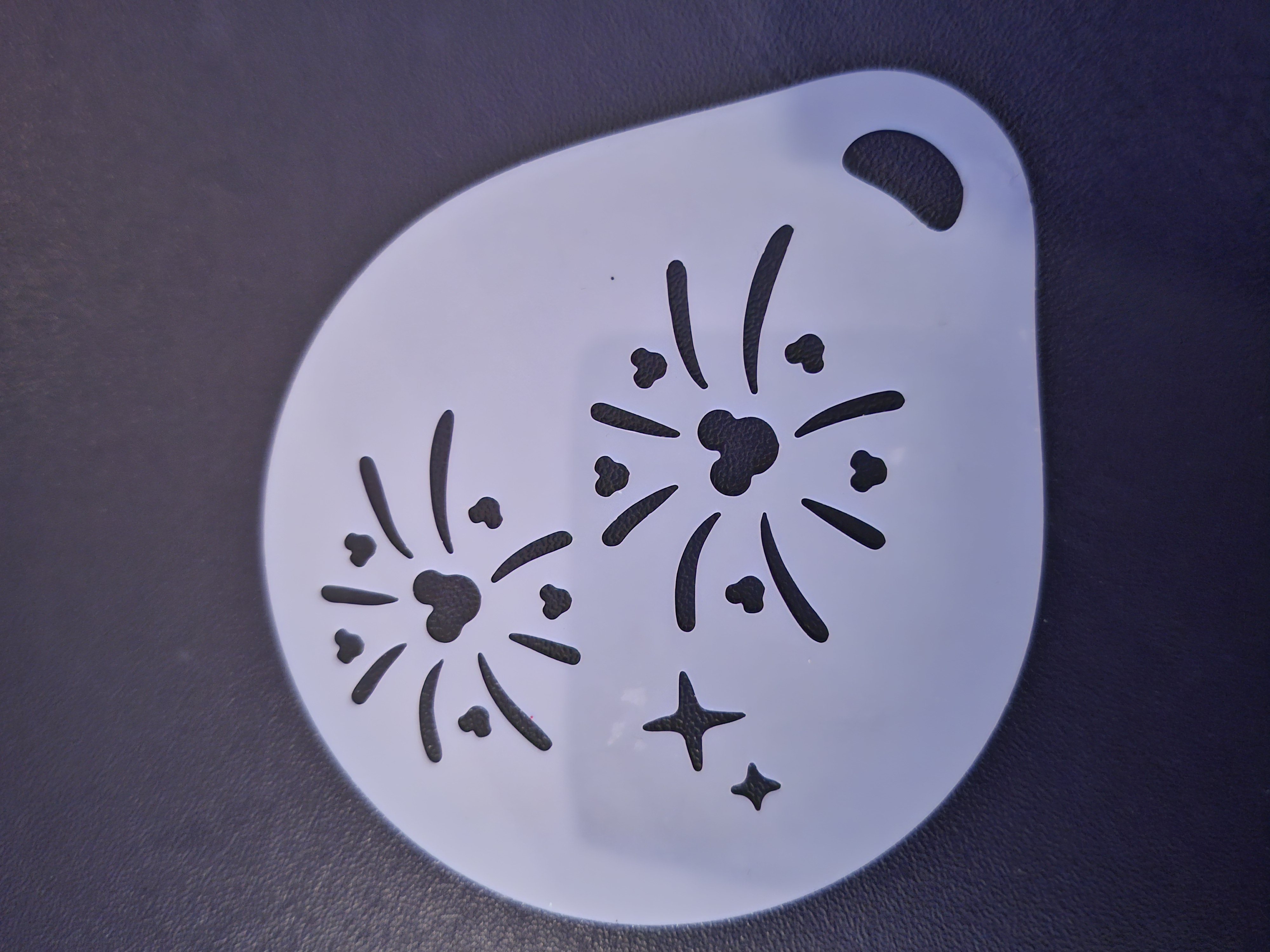 Mickey dubbel   9 x 7 cm