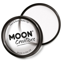 Moon Face paint cake pots White (36gr)