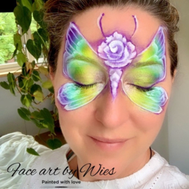 Dag workshop Bloemen en Vlinder  Wies Facepainting 9 jan. 2027