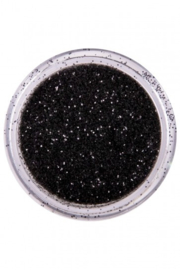 PXP biodegradable powder glitter 2.5 gr.  Pitch Black