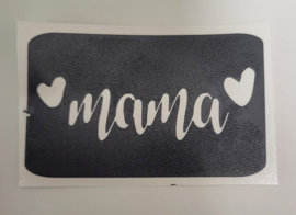 Moederdag  Mama met hartjes