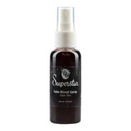 Superstar Fake Blood Spray, clear thin 50 ml.