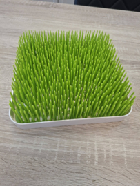 Gras groen stencil opberg bak