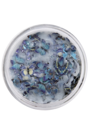 PXP pressed chunky flowers daisies mix cream 10 ml