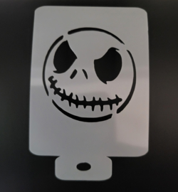 Jack Skellington Schmink Sjabloon