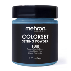 Mehron Colorset Setting Powder - Blue 24 gram