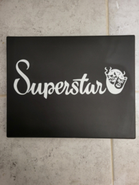 Superstar Case BLACK empty  (incl inlay voor 24 superstar 16 gram)