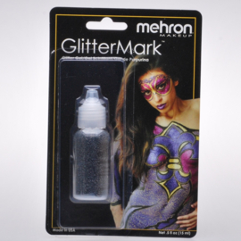 Mehron Glittermark Black