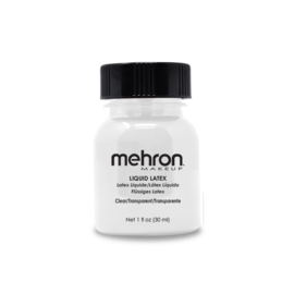 Mehron Liquid Latex - Clear with brush (30 ml)
