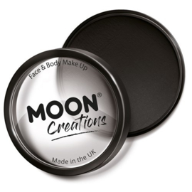 Moon Face paint cake pots Black (36gr)