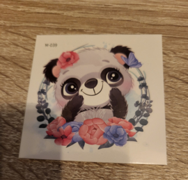 Water Tattoo Panda M-039