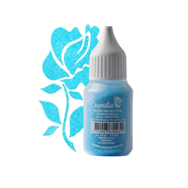 Superstar  Sparkling glitter iridescent Sky Blue