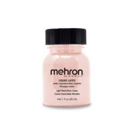 Mehron Liquid Latex -  Light Flesh w/ brush (30 ml)
