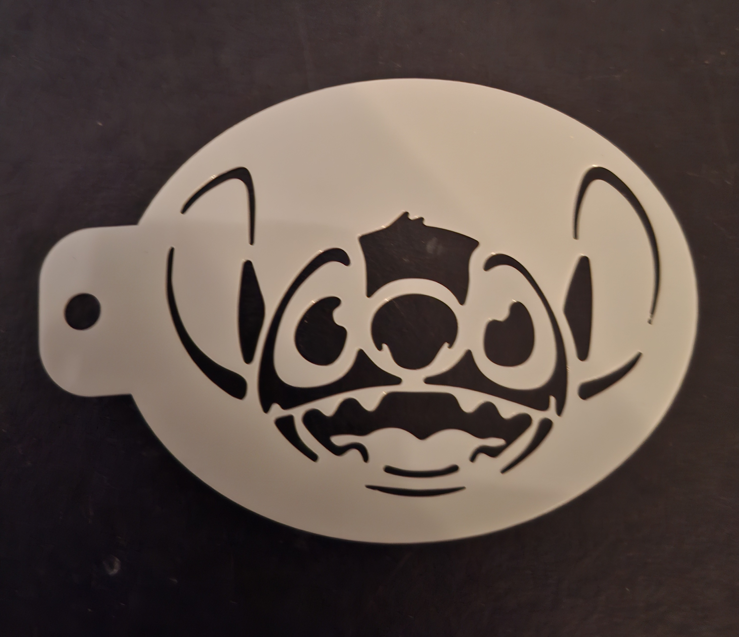 Stitch Schmink sjabloon -04   8,5 x 7 cm