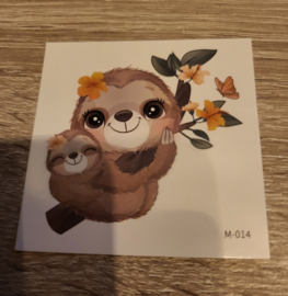 Water Tattoo Luipaard M-014