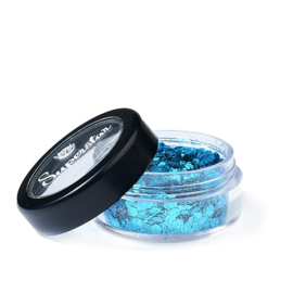 Superstar Chunky SKY BLUE Biodegradable Face- and Bodyglitter