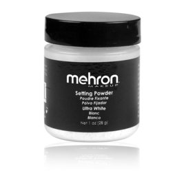 Mehron Colorset Setting Powder - Ultra White 24 gram