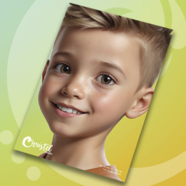 Schmink oefenbord Max van Christel Studio A4 Formaat 