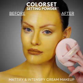Mehron Colorset Setting Powder - Yellow  24 gram